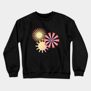 Colorful Geometric Shape Art Desgin Crewneck Sweatshirt